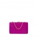 Bolso Clutch Hoja Efecto Ante